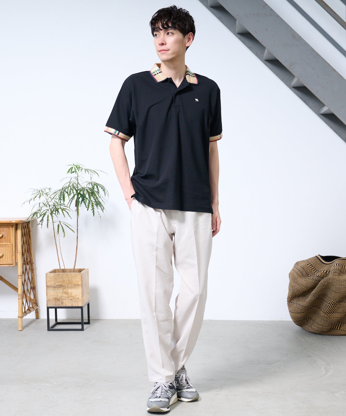 Arnold Palmer 【TIME SALE】パーマーリブライン シェア ポロシャツ